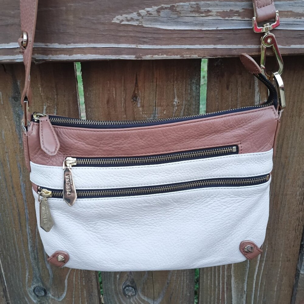 Perlina New York Crossbody Leather Handbag